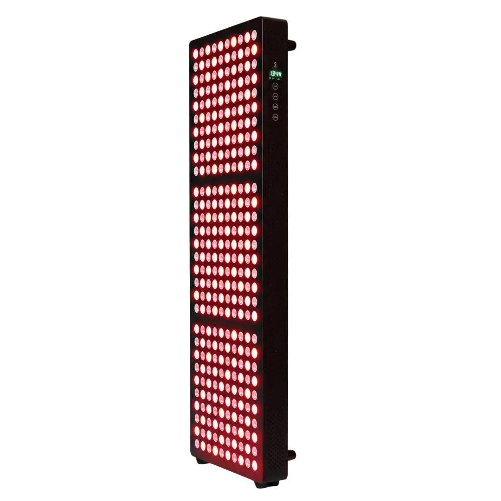 Red Light Therapy Device with multiple LED panels for effective treatment.