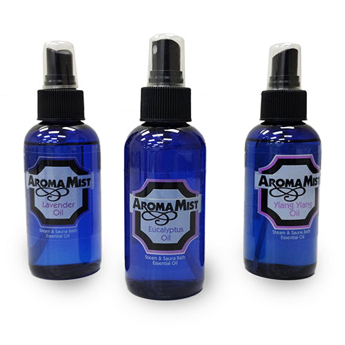 AromaMist AI503-ST | Essential Oil Misting Trio, 3 x 4 oz