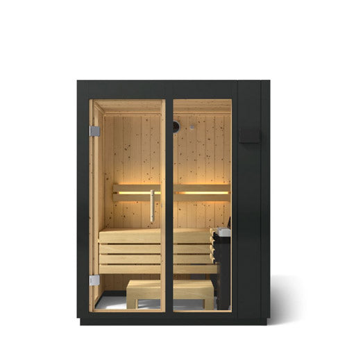 Kohler C1 Indoor Sauna | Graphite Grey Sauna Kit