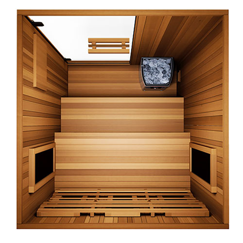 Finnmark FD-4 Trinity Infrared & Steam Sauna Combo | 4-Person