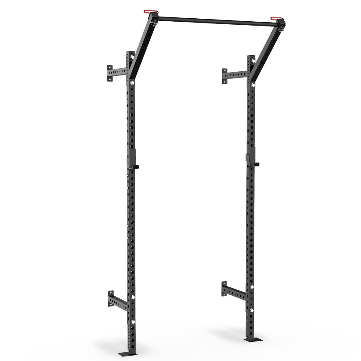 Pull-Up Bar Stand features a sturdy black frame for home workouts.