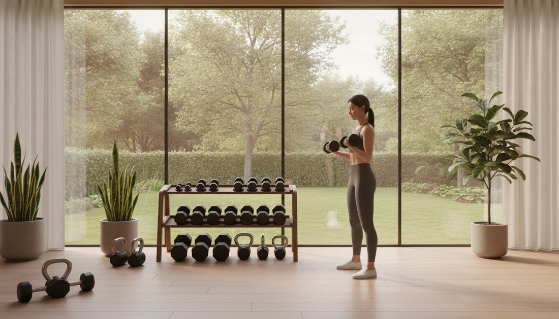 Elegant Lifting: Choosing Weights for Your Home Sanctuary