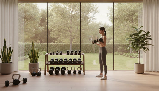 Elegant Lifting: Choosing Weights for Your Home Sanctuary