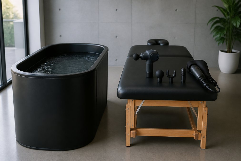 Recovery for Athletes: Cold Plunge vs. High-Tech Tools