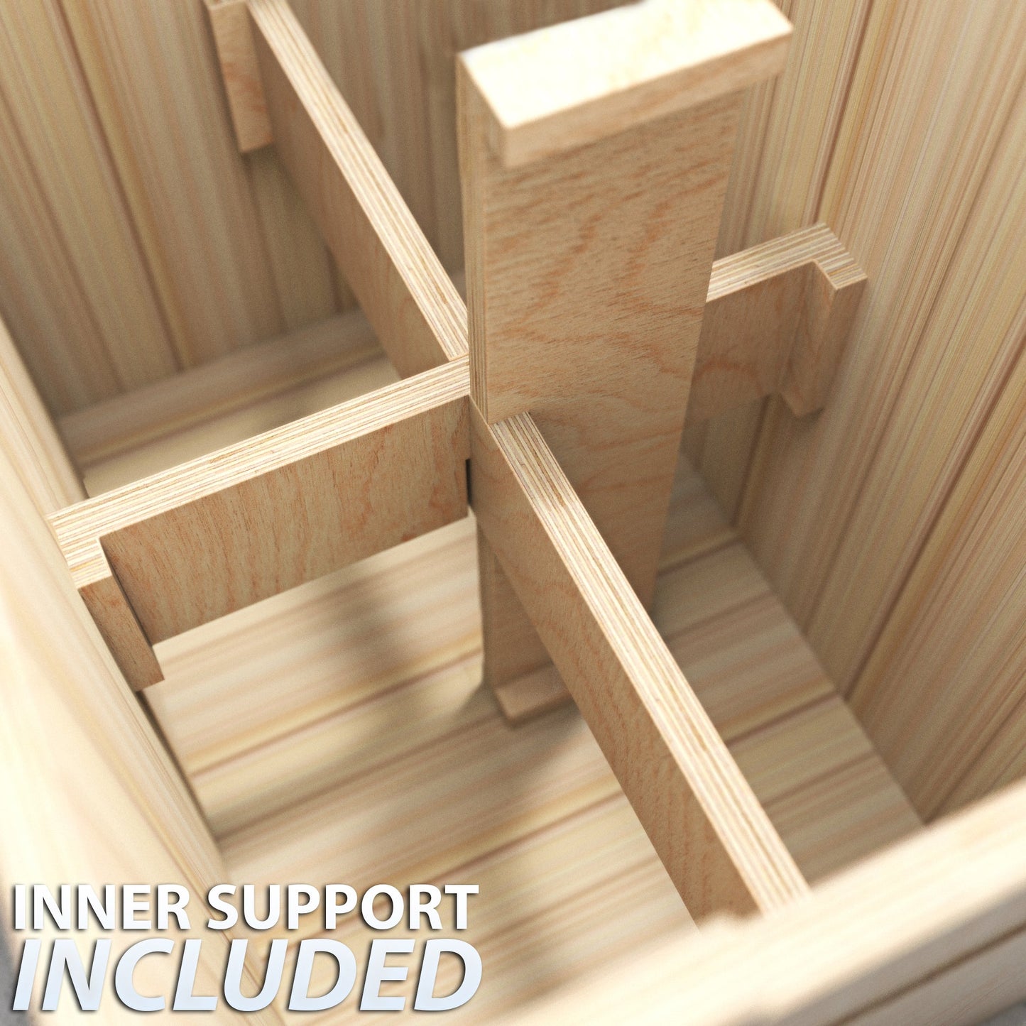 Synergee 3-in-1 Wood Plyo Boxes