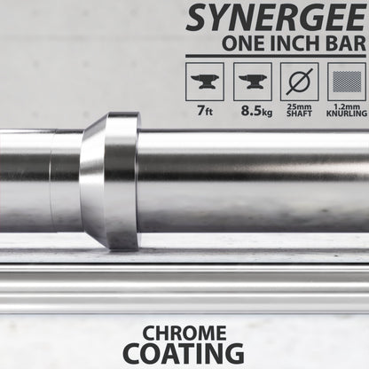 Synergee 1" Barbell
