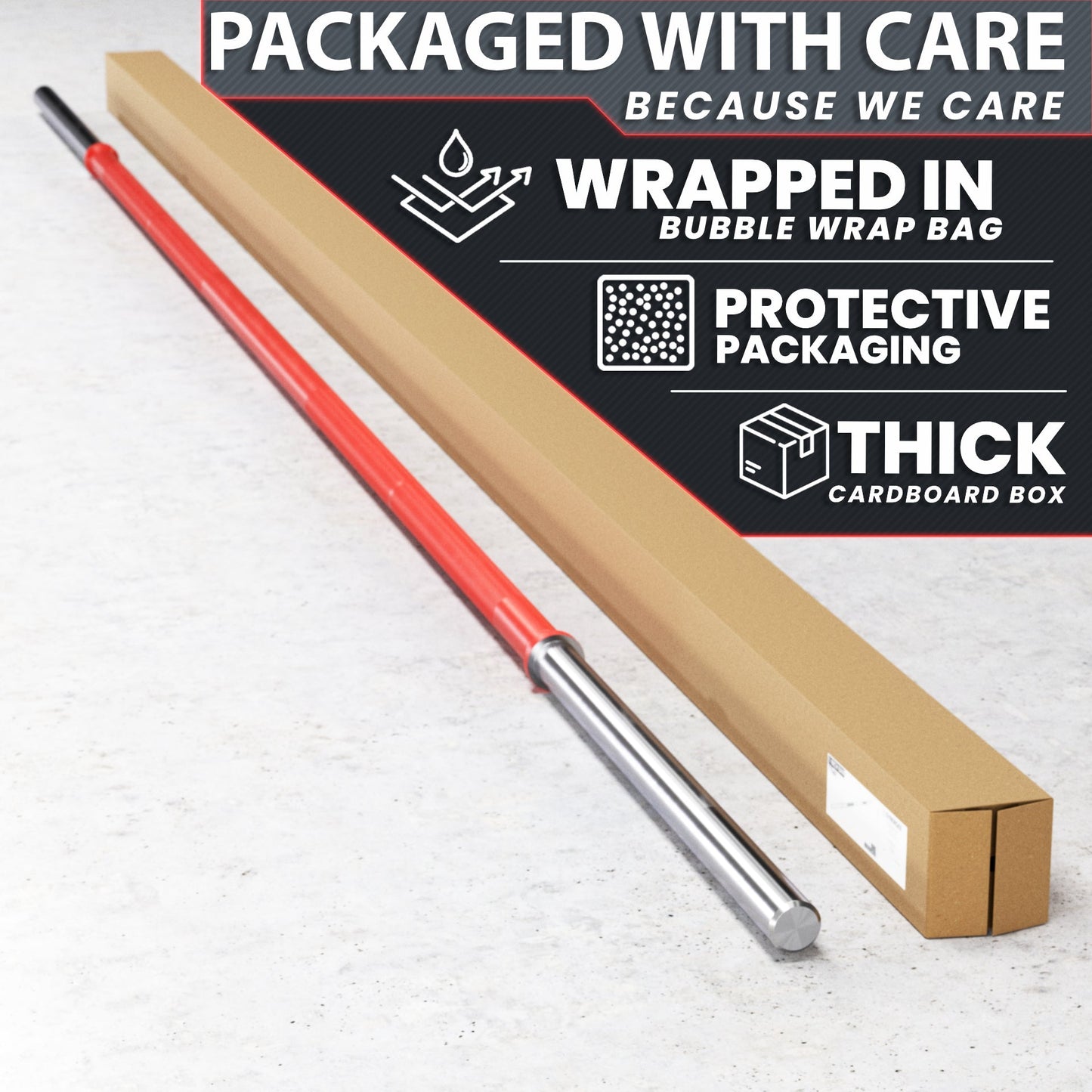Synergee 1" Barbell