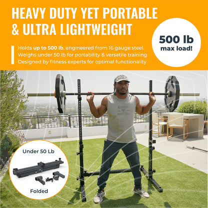 Verse® Agile Rack NEO — Ultra-lightweight Portable Squat Rack