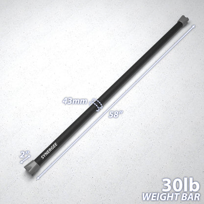 Synergee Weighted Workout Bars