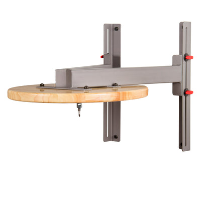 Wall Mounted Speed Bag Platform with Shackle Swivel for MMA and Boxing