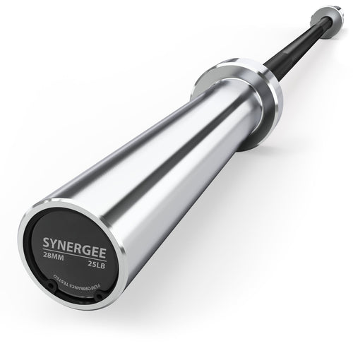 Synergee 20LB & 25LB Barbell – Compact & Durable