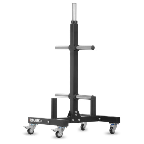 Commercial Bumper Plate Tree on Castors – Heavy-Duty Storage