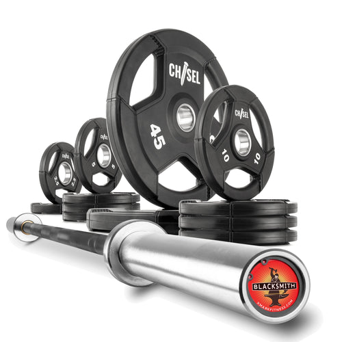 Chisel Olympic Weight Plates & Bar Set Builder – Customizable Gym Experience