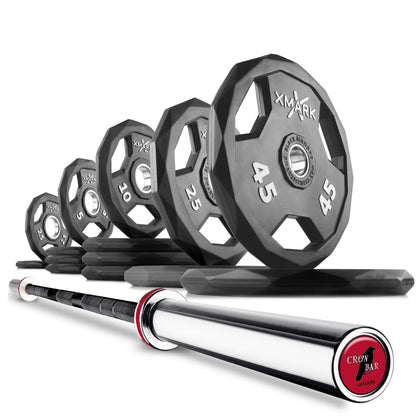 Black Diamond® Olympic Weight Plates and Olympic Barbell Sets