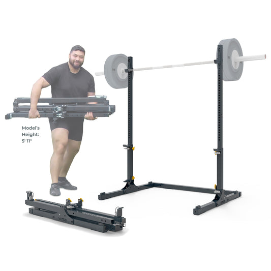 Portable Lifting Squat Rack – Compact & Durable