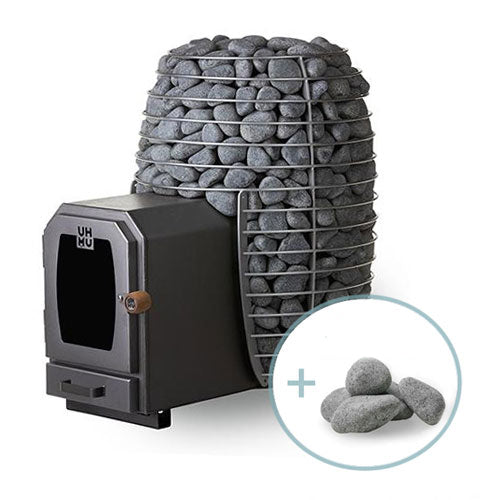 HUUM HIVE Wood LS 17ST Package | Wood-Burning Sauna Stove Kit