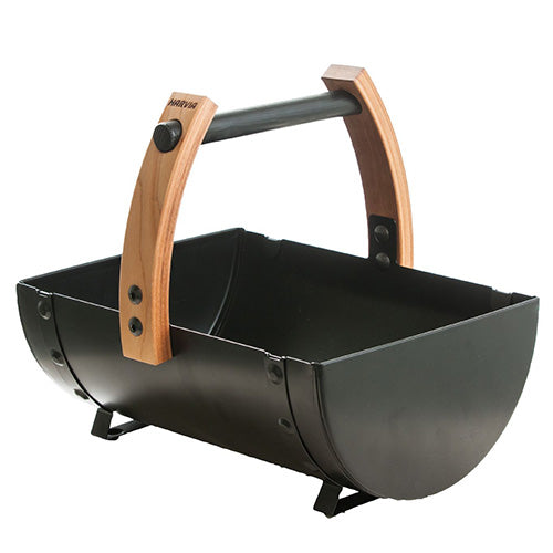 Harvia Legend Sauna Bucket | Black Steel & Thermo-Aspen