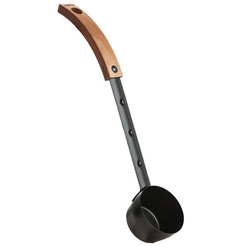 Harvia Legend Sauna Ladle | Black Steel & Thermo-Aspen