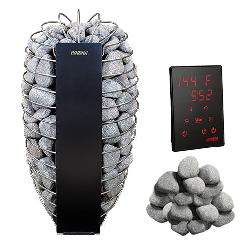 Harvia Spirit SP90E Package | 9kW Electric Sauna Heater Kit