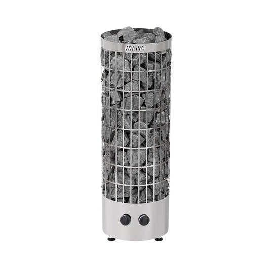 Harvia Cilindro PC80 8KW Sauna Heater with built in controls - Finnish Sauna Builders