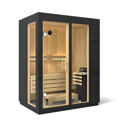 Kohler C1 Indoor Sauna | Graphite Grey Sauna Kit