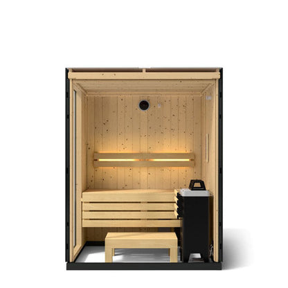 Kohler C1 Indoor Sauna | Graphite Grey Sauna Kit