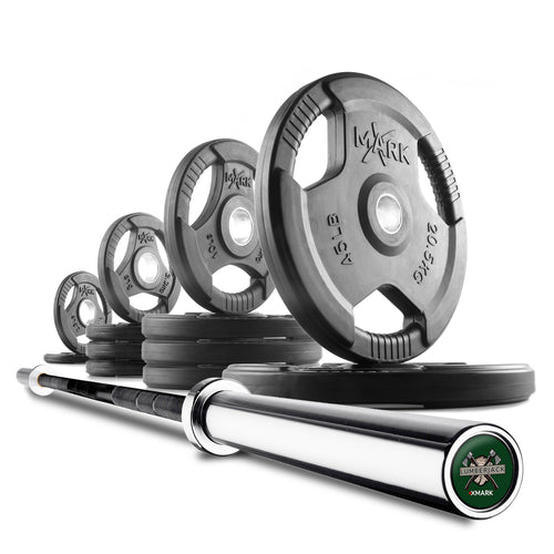 Tri-Grip Olympic Weight Plates and Barbell Sets – Elevate Your Training with Freedom Fit Fuel