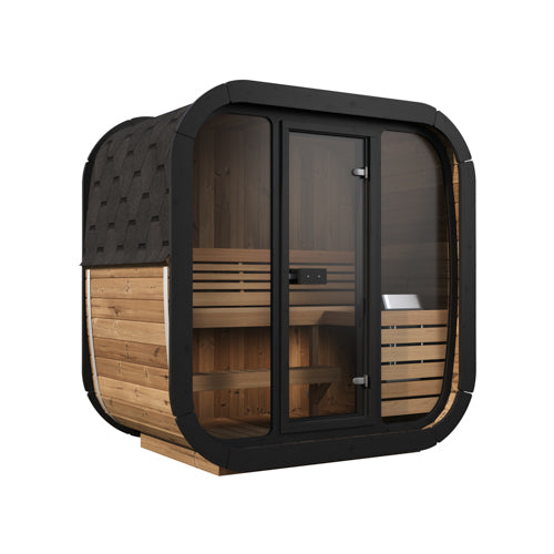 SaunaLife Model CL4G | Compact Outdoor Cabin Sauna
