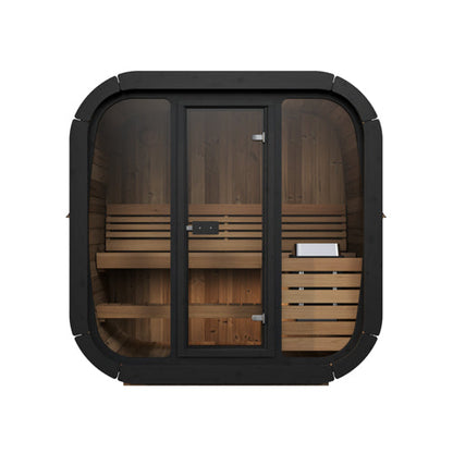 SaunaLife Model CL4G | Compact Outdoor Cabin Sauna
