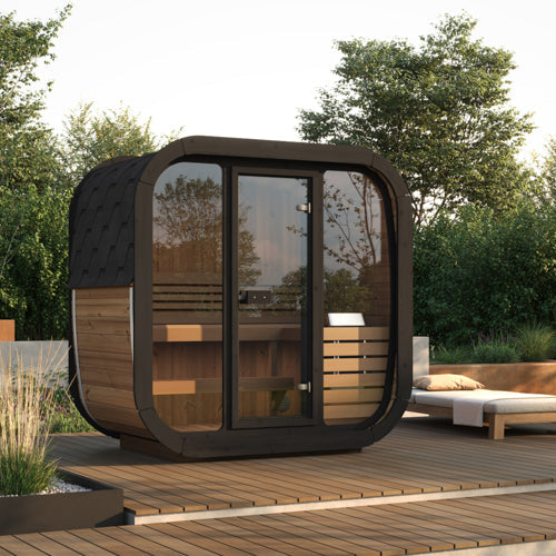 SaunaLife Model CL4G | Compact Outdoor Cabin Sauna