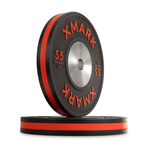 IWF Training Bumper Plates - Striped Premium Quality