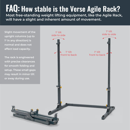Verse® Agile Rack — Folding and Portable