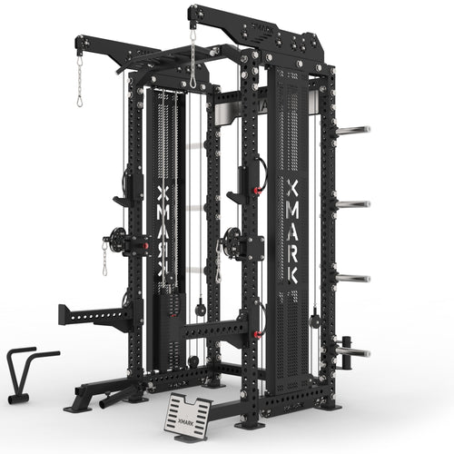 Commercial Half Rack Functional Trainer – Dual 220-Pound Stacks