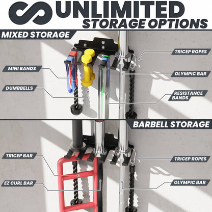 Synergee Barbell and Accessory Hanger