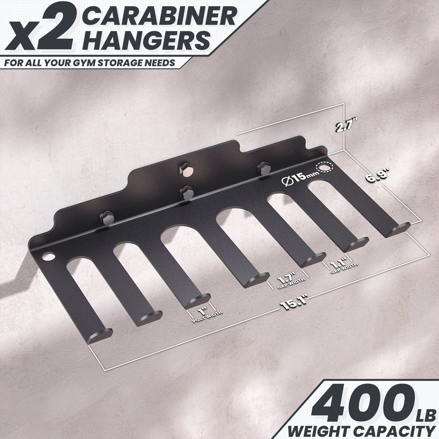 Synergee Barbell and Accessory Hanger