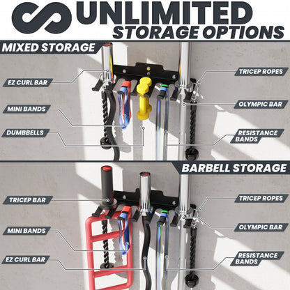 Synergee Barbell and Accessory Hanger