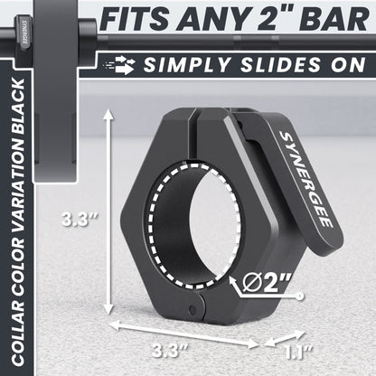 Synergee Magnetic Barbell Collars