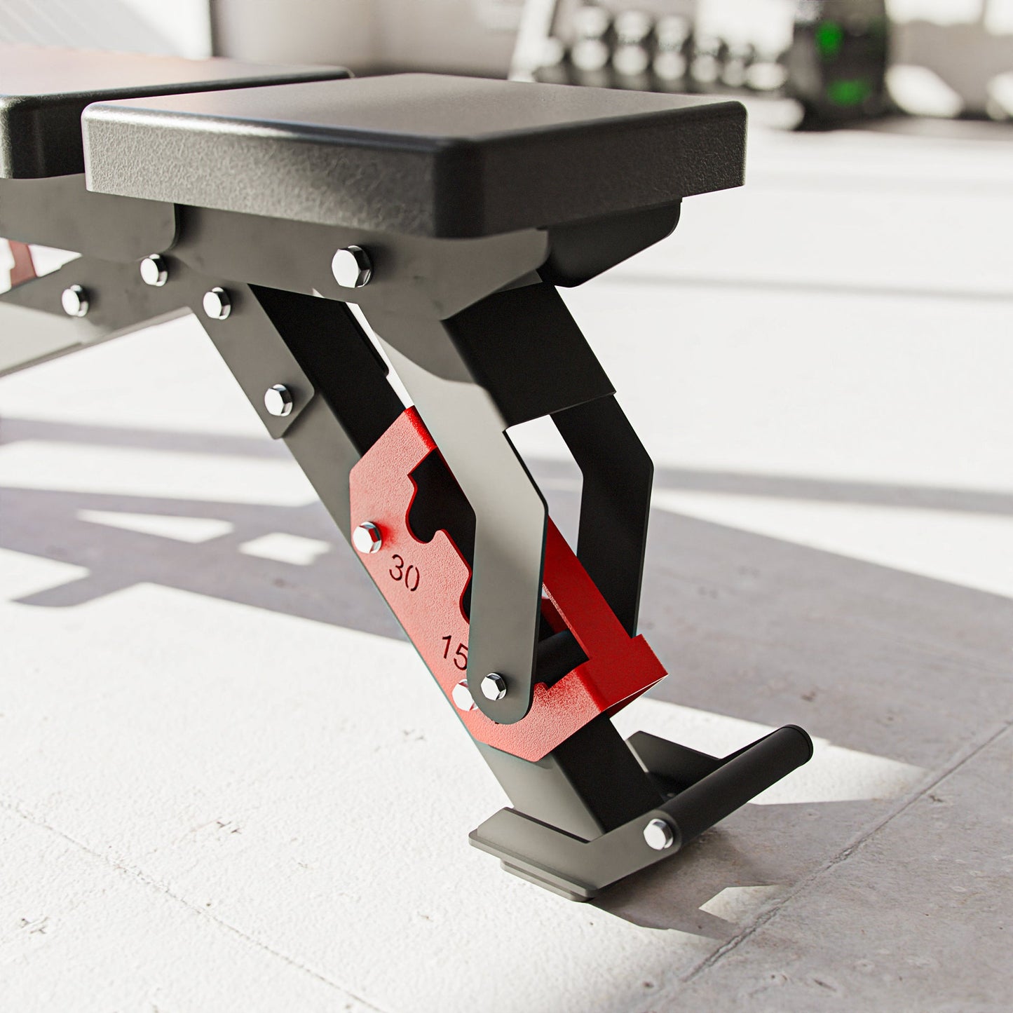 Synergee Adjustable Wing Back Bench