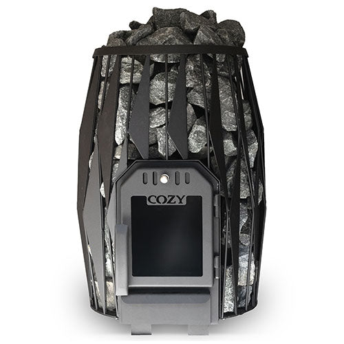 Cozy Heat OG Sauna Stove | Wood-Burning Sauna Heater with Glass Door