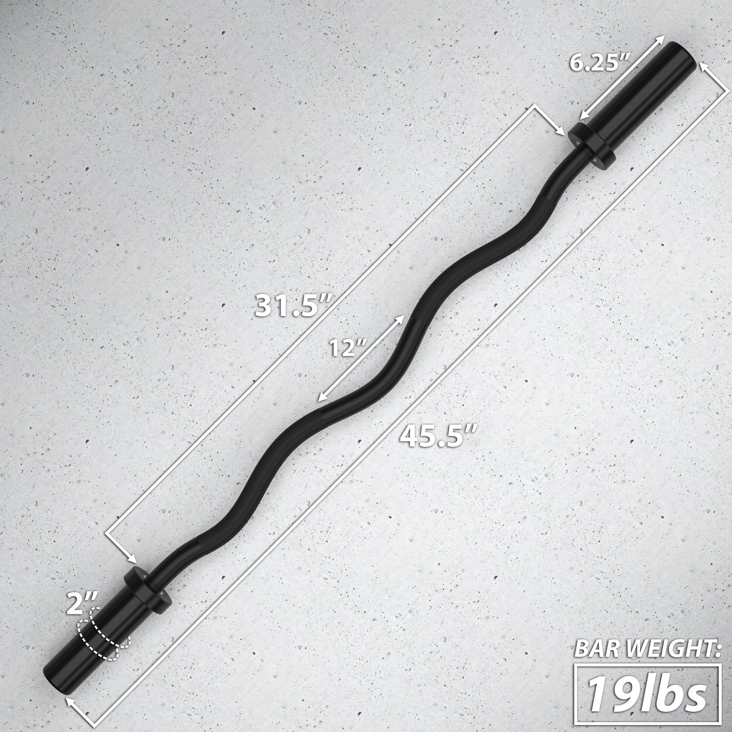 Synergee EZ Curl Bars