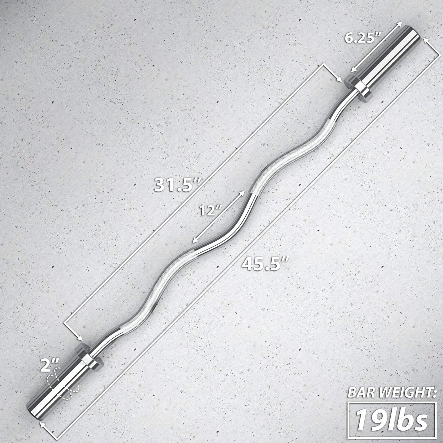 Synergee EZ Curl Bars