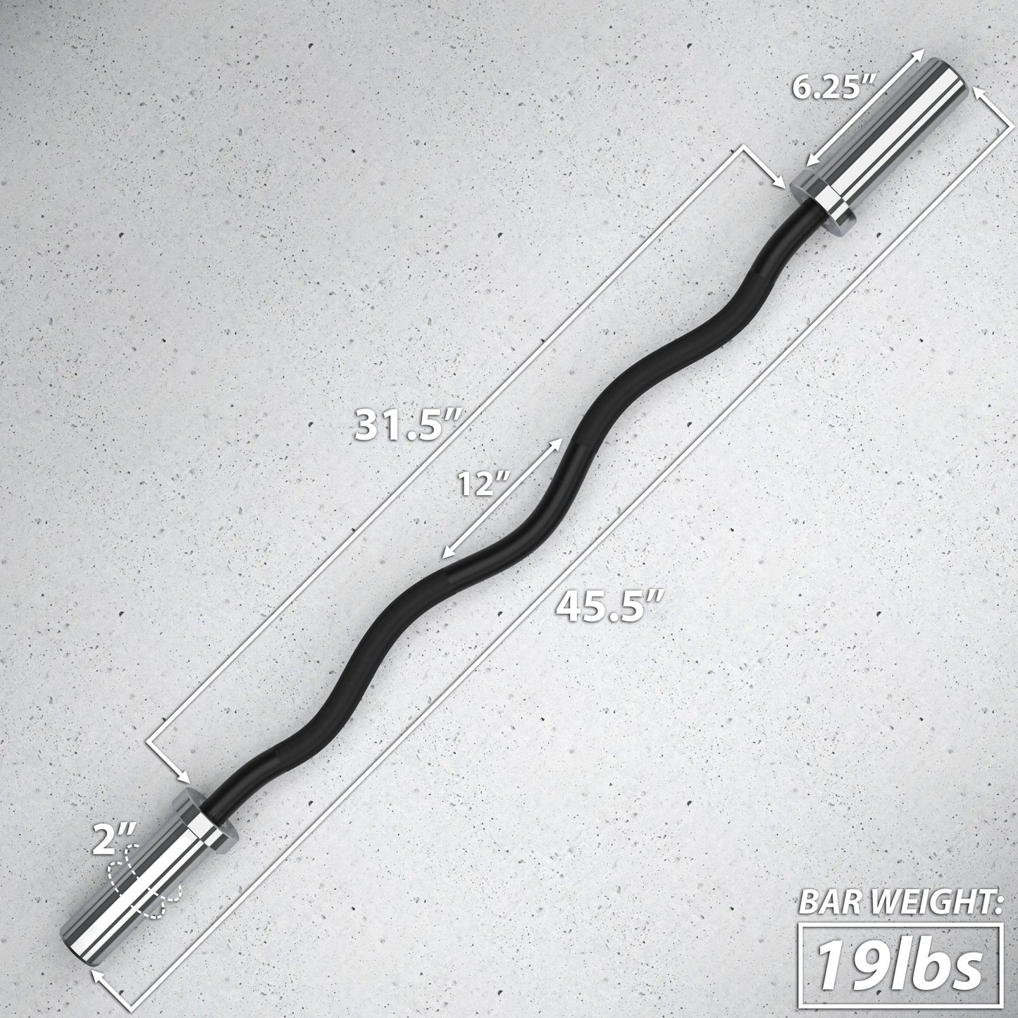 Synergee EZ Curl Bars
