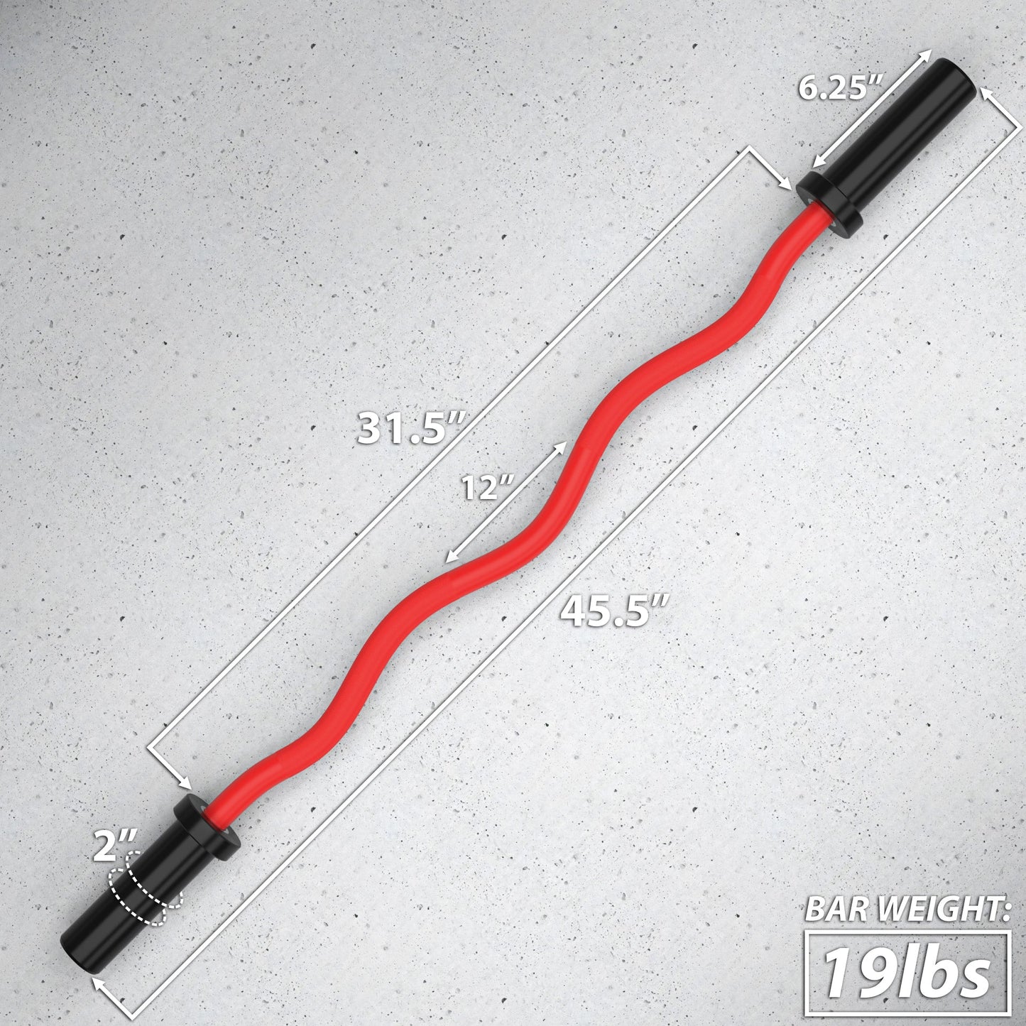 Synergee EZ Curl Bars