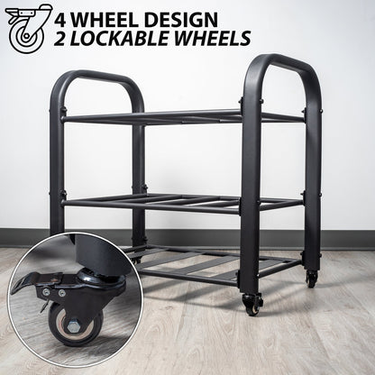 Synergee Yoga Mat Storage Roller Rack