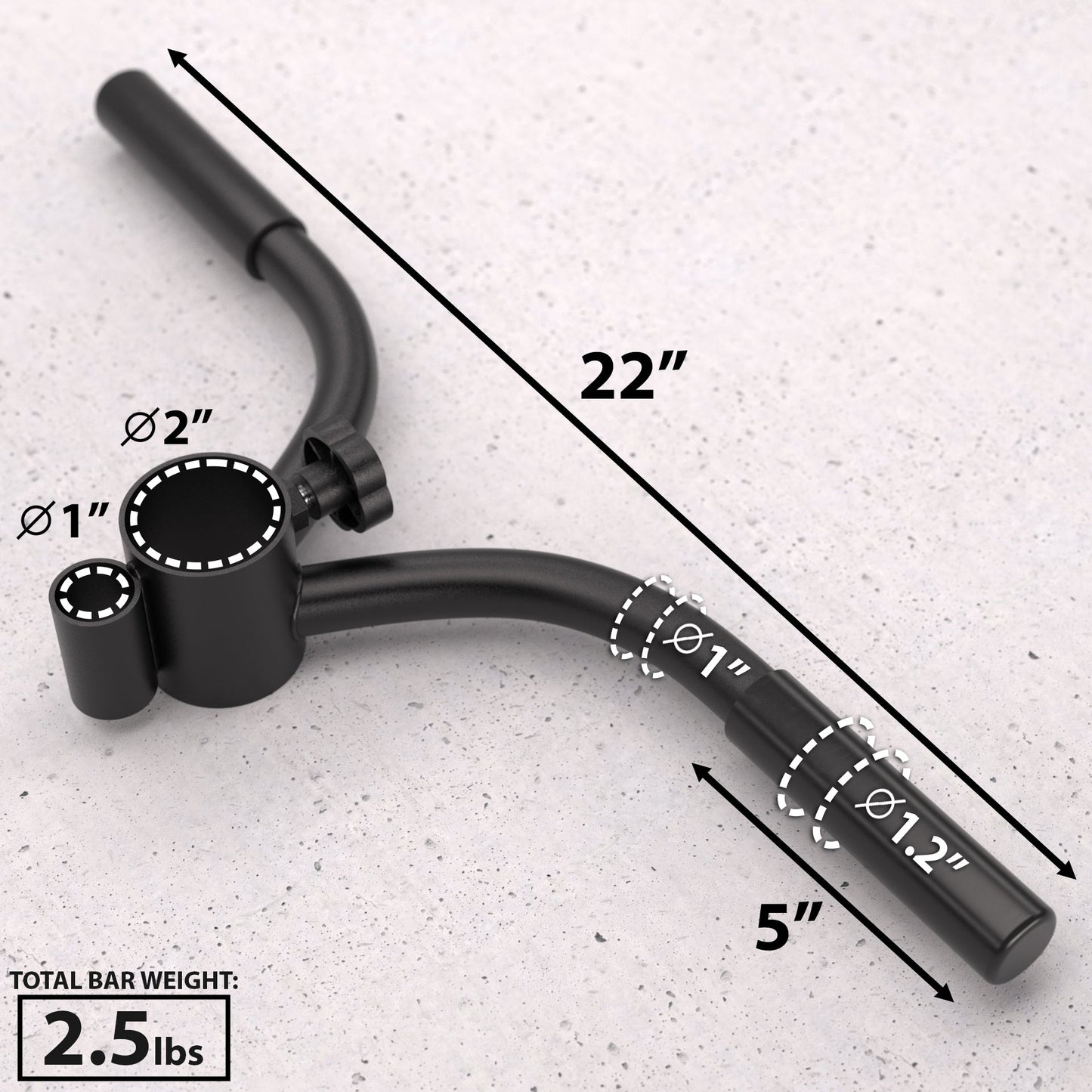 Synergee T Bar Landmine Attachment