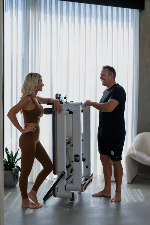 Foldable Pilates Reformer – Studio-Grade Performance