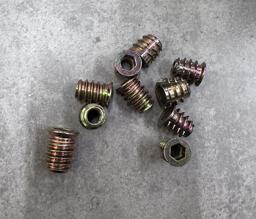 Pilates Reformer Parts - M4 Threaded Insert Nuts - Durable & Secure