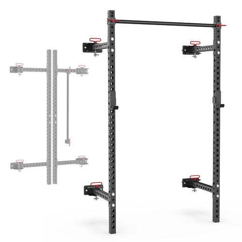 Folding Squat Rack – Space-Saving Innovation