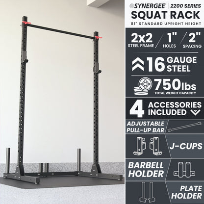 Synergee 2200 Series Squat Rack
