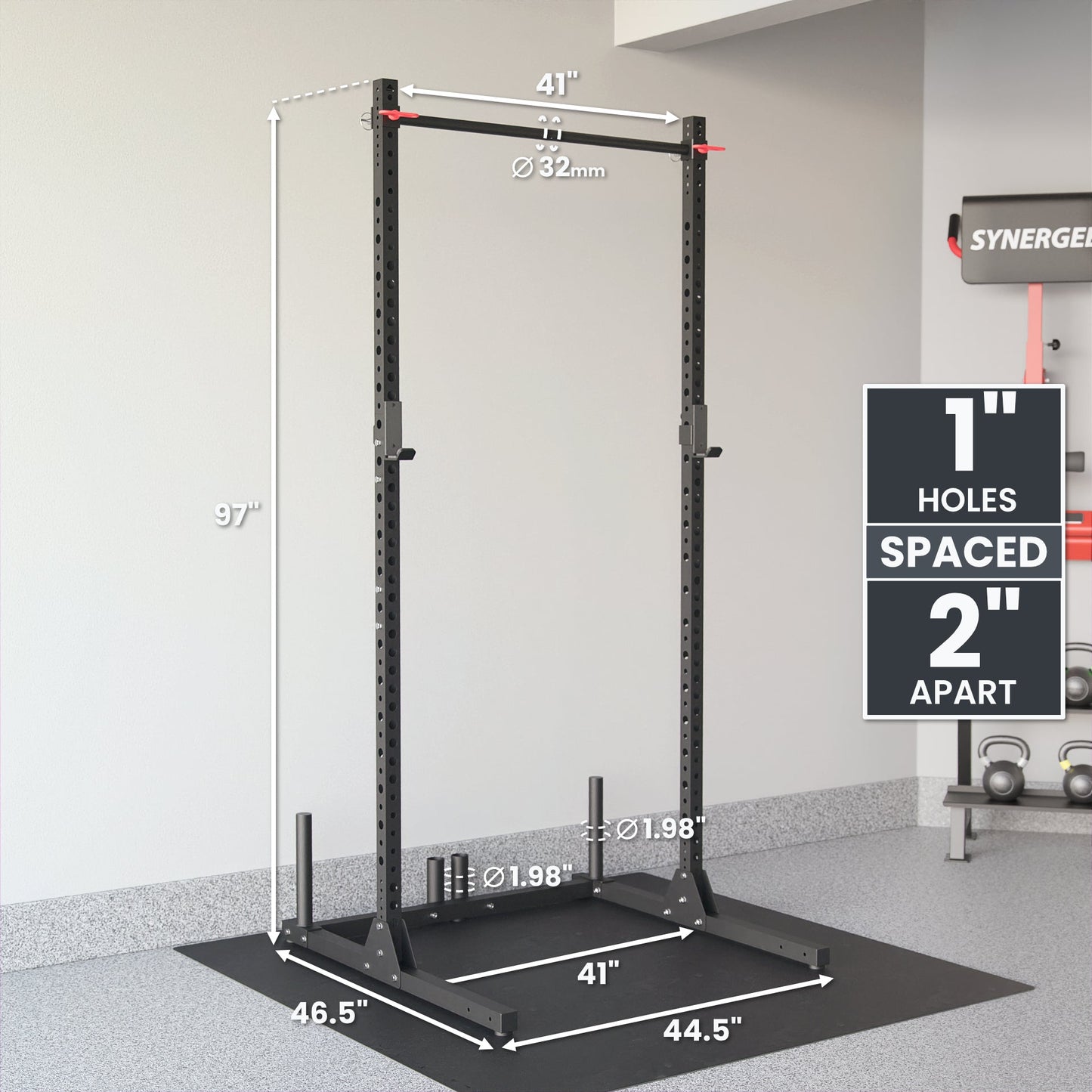 Synergee 2200 Series Squat Rack